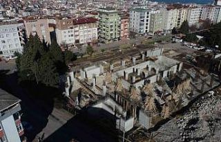 İlkadım Spor Kompleksi’nde çalışmalar hızlandı