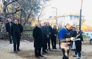İnhisar doğalgaza kavuştu
