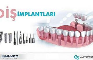 INVAMED’in ürettiği diş implantları birçok...