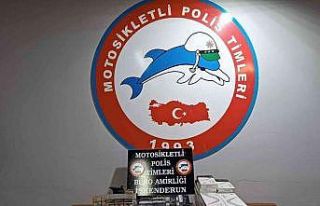 İskenderun’da kaçak sigara operasyonu