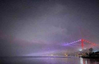 İstanbul Boğazı’nda yoğun sis: Gemi trafiği...