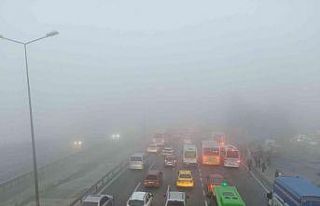 İstanbul’da etkili olan sis görüş mesafesini...