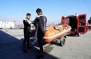 İtfaiye envanterine su altı arama kurtarma aracı