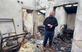 İzmir’de evine yıldırım düşen vatandaş, korku...