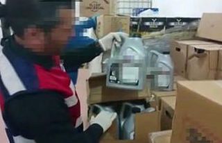Jandarma’dan kaçak motor yağı operasyonu: 70...