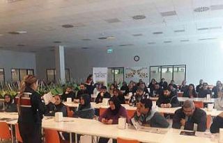 Jandarmadan kadına el kalkmaz eğitimi