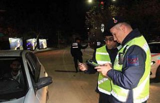 Jandarmadan yılbaşı denetimi