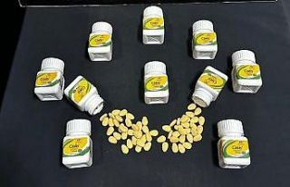 Kaçak cinsel haplar piyasaya sürülmeden bulundu