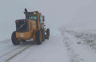 Kahramanmaraş’ta karla mücadele