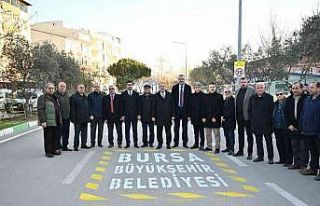 Karacabey’de altyapısı tamamlanan yollar asfaltlanıyor