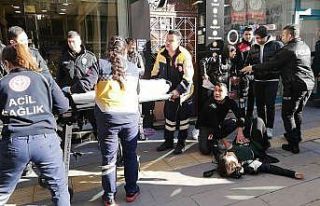 Karaman’da bıçaklı saldırıya uğrayan anne...