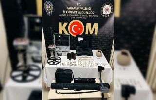 Karaman’da tarihi eser kaçakçılığı: 7 gözaltı