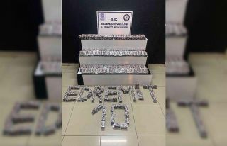 Kargo paketinde 40 bin 180 adet uyarıcı hap ele...