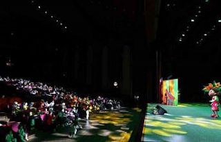 Karne alan öğrenciler için çocuk şenliği