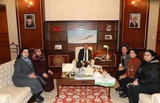 Karslı kooperatifçilerden Öksüz’e ziyaret