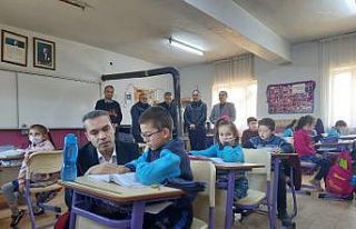 Kaymakam Çiçek: ”Bütün okullarımızda eğitimle...