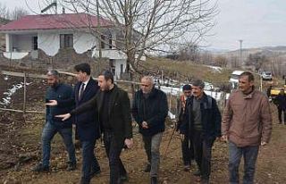 Kaymakam Gürses, yol bakım çalışmalarını inceledi