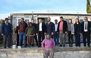 Kaymakam Şahin, yaşlı kadının ev ihtiyacına...