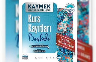 KAYMEK’in 2. dönem kurs kayıtlarına ilk saatlerden...