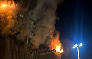 Kemaliye’de bir ev yandı