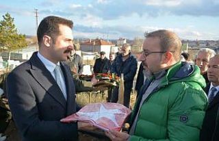 Kıbrıs gazisi toprağa verildi