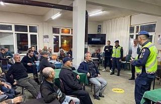 Kırklareli’nde jandarma ekiplerince vatandaşlara...