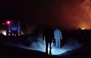 Kırmıtlı Kuş Cenneti’nde yangın paniği