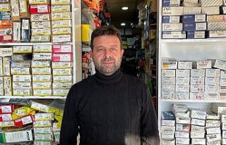 Kış ayları yedek parça satışı yapan esnafın...