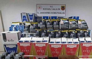 Kocaeli’de 1 milyon makaron ele geçirildi