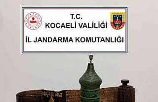 Kocaeli’de ceylan derisi üzerine İbranice yazılmış...