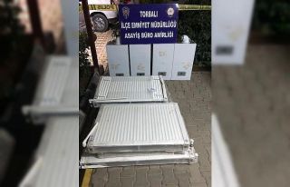 Kombi ve kalorifer hırsızları kıskıvrak yakalandı