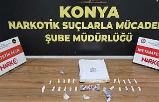 Konya’da petshopa uyuşturucu baskını: 3 tutuklama