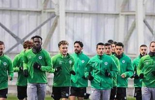 Konyaspor, Ankaragücü maçı hazırlıklarını...
