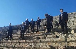 Köyceğiz Kaunos Antik Kenti’nde incelemelerde...