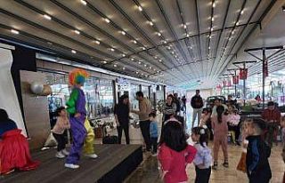 Köyceğiz’de çocuklar kendileri için düzenlenen...