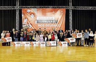 Küçükçekmece Belediyesi mangala turnuvası düzenlendi