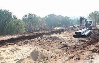Kula merkeze yeterli su temini için yoğun mesai