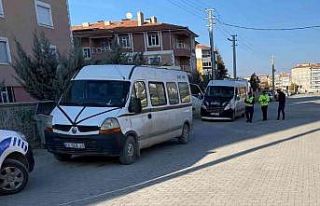 Kulu’da servis araçları denetlendi