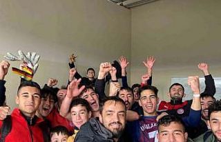 Kumalar Spor’un Süper Amatör Lig sevinci