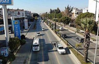 Kural tanımaz sürücüler dronedan kaçamadı