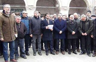 Kur’an-ı Kerim’in yakılmasına Kars’ta tepki