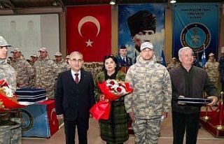 Kütahya’da 2022 4-C tertip erler yemin etti