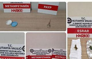 Kütahya’da 978 narkotik operasyonunda 85 şüpheli...
