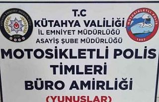 Kütahya’da hakkında arama kaydı bulunan şahıs...