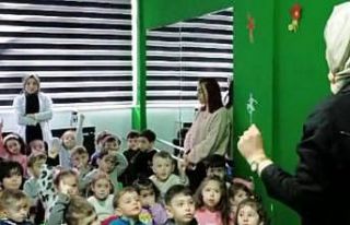 Kütahya’da kreş ve gündüz bakım evi öğrencilerine...