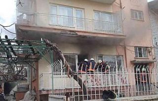 Malatya’da korkutan ev yangını