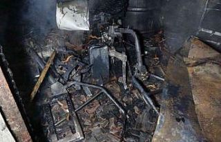 Manavgat’ta depo yangını korku dolu anlar yaşattı