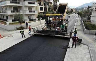 Marmaris Belediyesi Fen İşleri Müdürlüğü ekipleri...