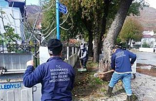 Marmaris Belediyesi, sel felaketinin yaralarını...