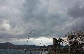 Marmaris’te fırtına bekleniyor